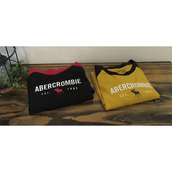 Abercrombie & Fitch Kids Boys' T-Shirt Bundle (2-Pack) - Size 14/16 - Picture 1 of 6